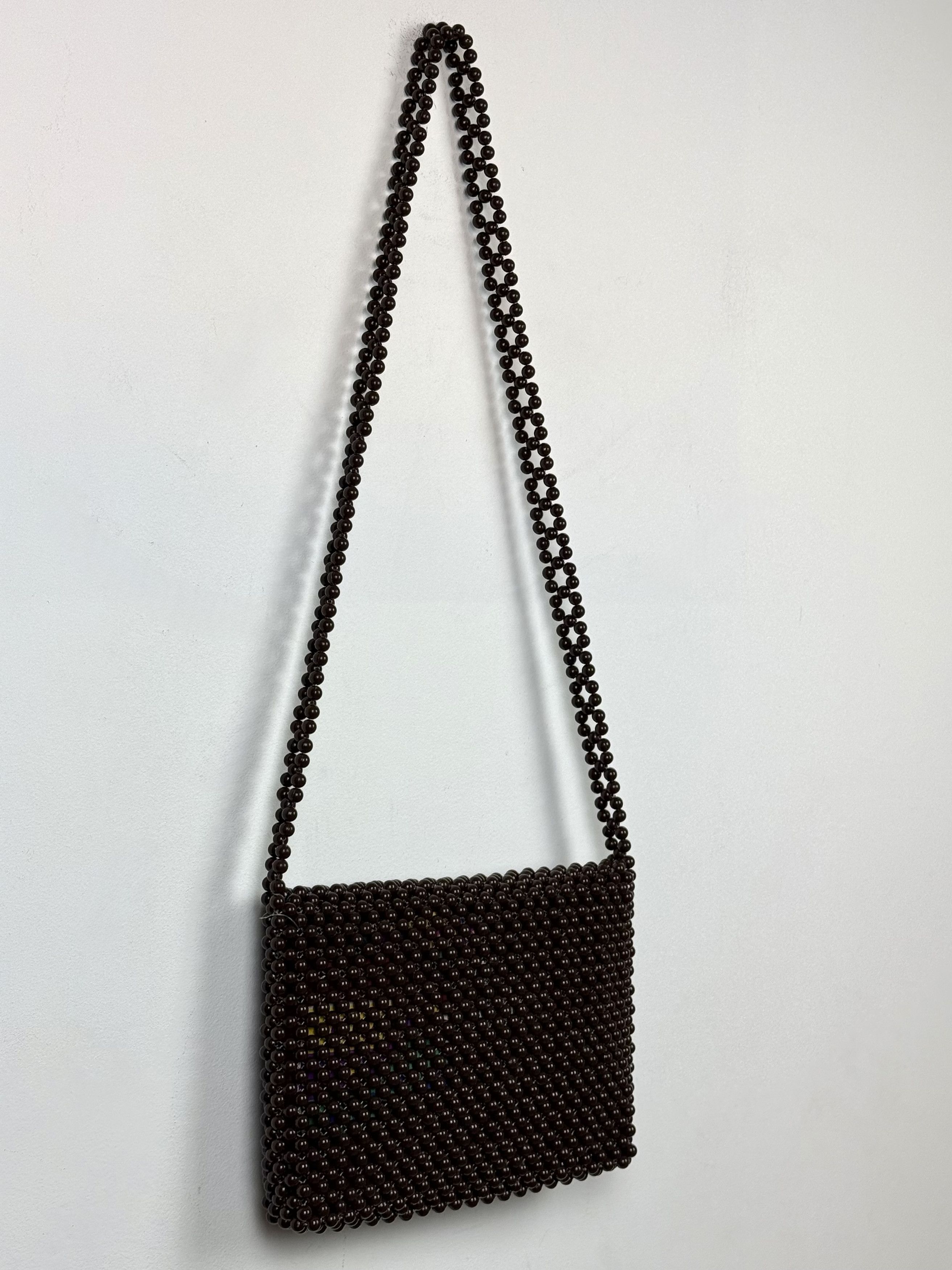 Vintage Vintage 90s Handmade Beaded Handbag Size ONE SIZE - 9 Thumbnail