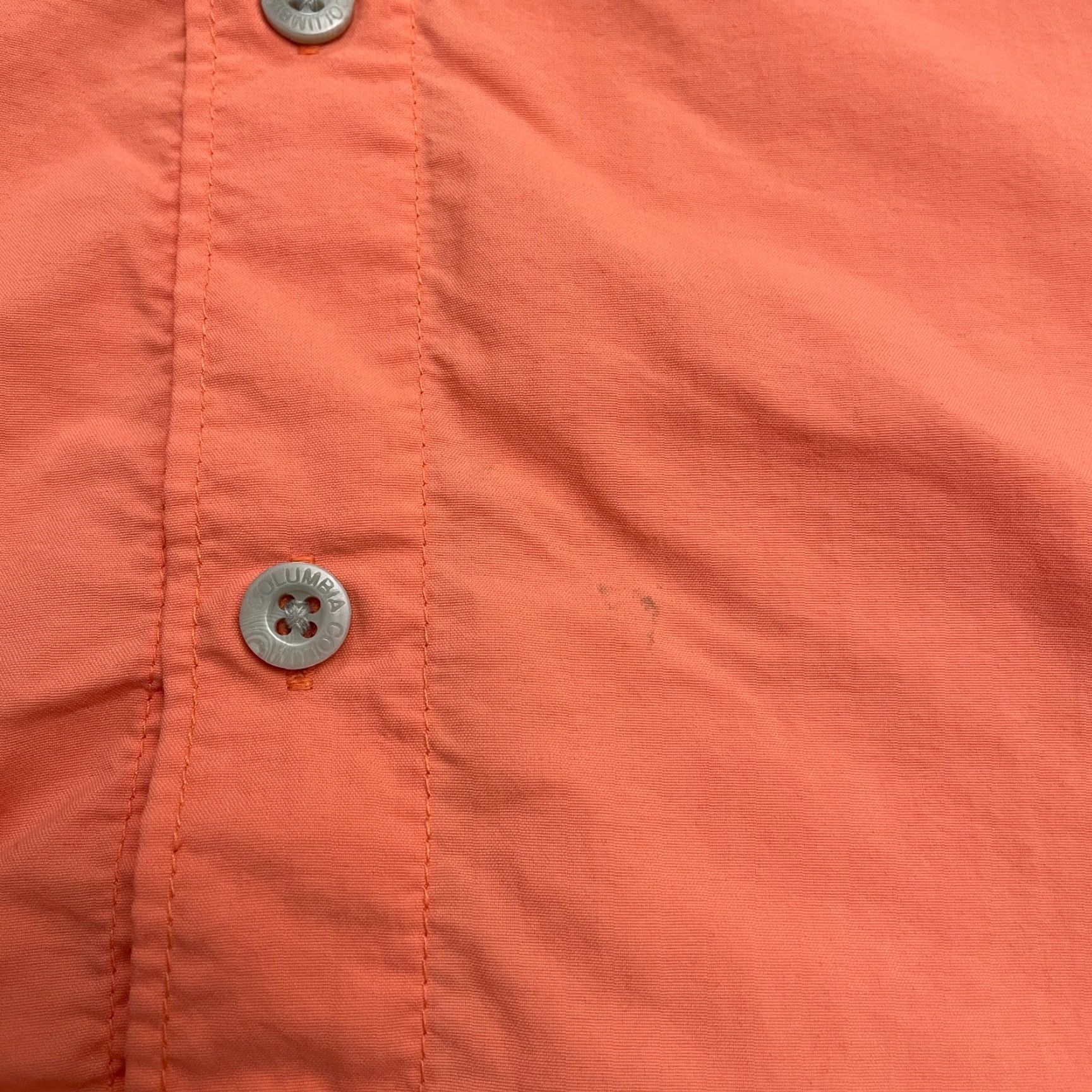 Vintage Columbia PFG Omni-Shade Bahama Shirt Men L Orange Short Sleeve Button-Up Casual Size US L / EU 52-54 / 3 - 7 Thumbnail
