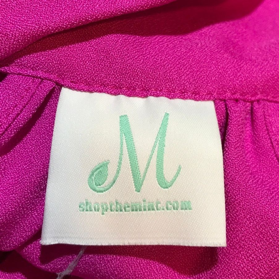 Other The Mint Julep Boutique Y2K Magenta Mock Neck Sleeveless S Size S / US 4 / IT 40 - 4 Thumbnail