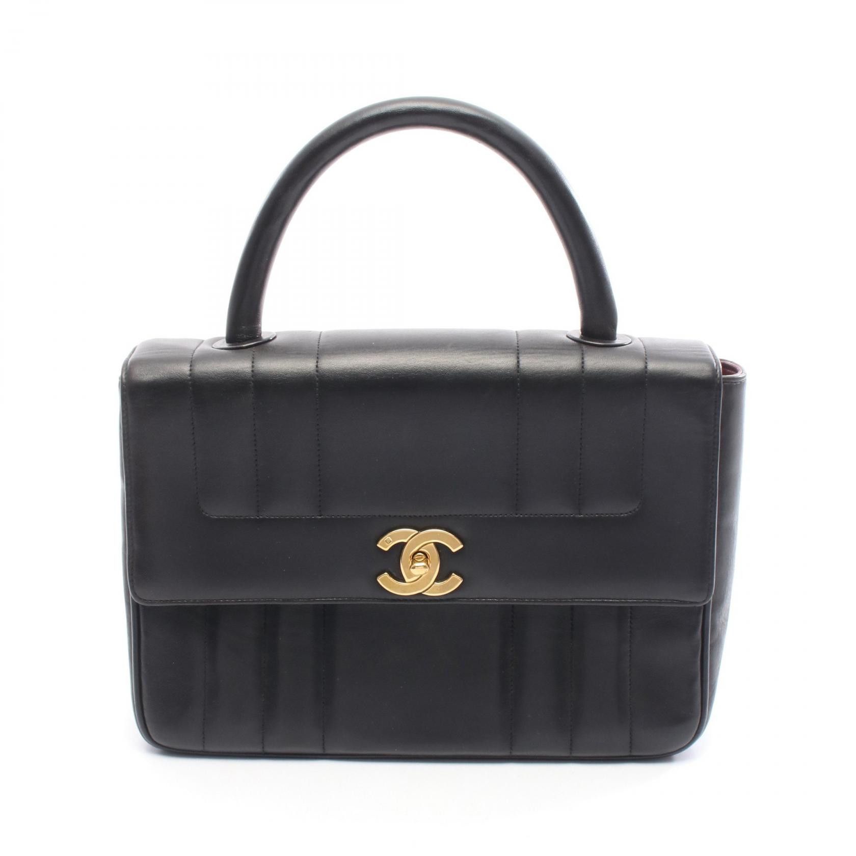 Chanel Chanel Chanel Mademoiselle Lambskin Handbag Leather Handbag DUTY FREE for USA Size ONE SIZE - 1 Thumbnail
