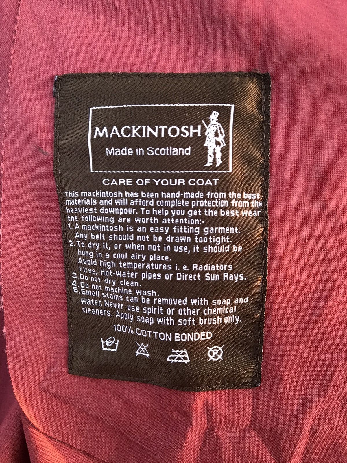Mackintosh MACKINTOSH HAND MADE IN SCOTLAND RAINCOAT | Grailed
