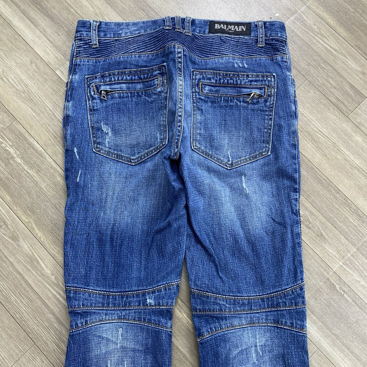 Japanese Brand Iconic Moto Biker Denim Size US 32 / EU 48 - 15 Thumbnail