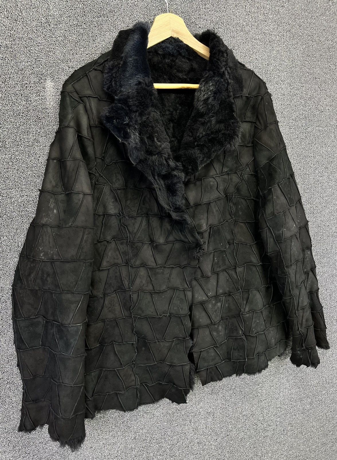 Japanese Brand Vintage Saint Verger Kapital Style Leather Jacket Size 3XL / US 20-22 - 2 Thumbnail