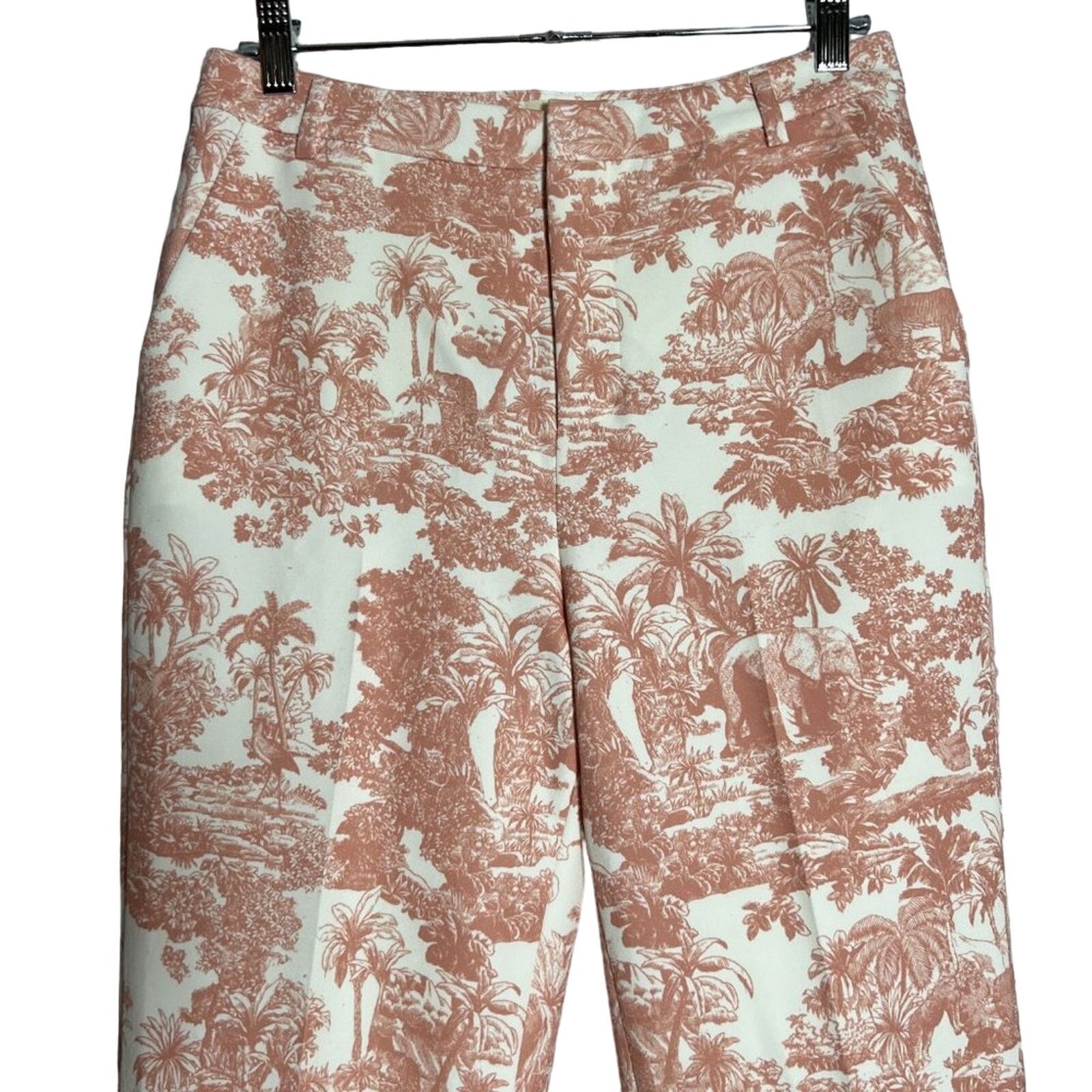 L'AGENCE L'Agence Ludivine Rose Floral Trouser Size 4 Cropped Size 27" / US 4 / IT 40 - 9 Thumbnail