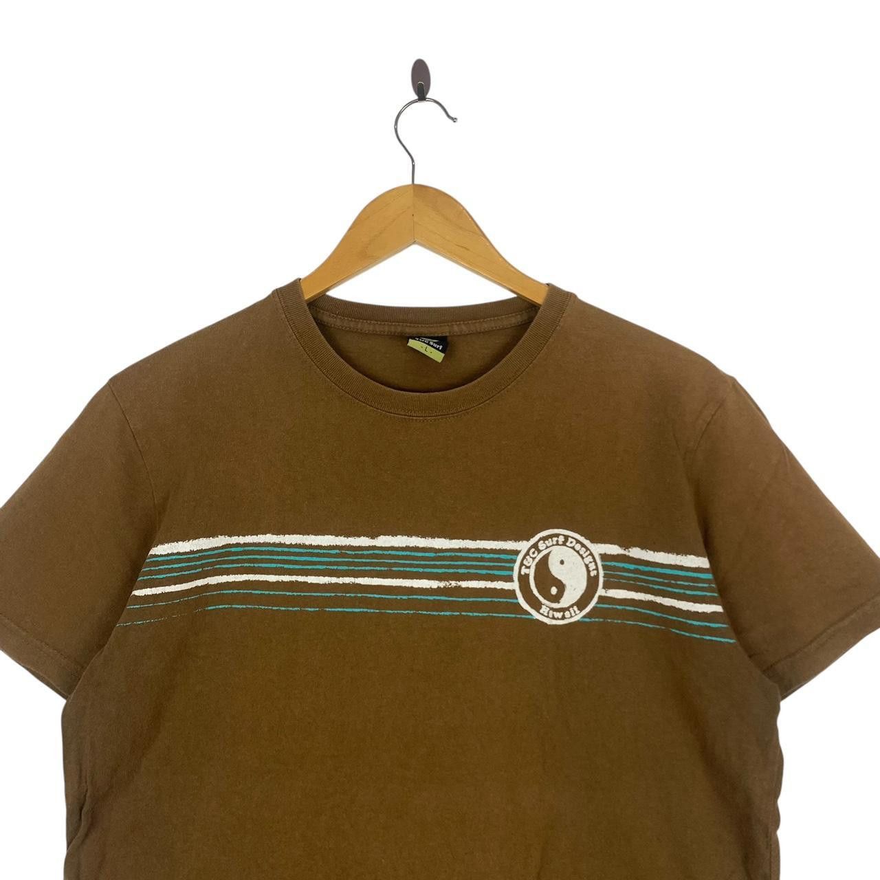 Vintage Vintage T&C SURF DESIGNS Town Country Ying Yang Tee Shirt Size US L / EU 52-54 / 3 - 3 Thumbnail