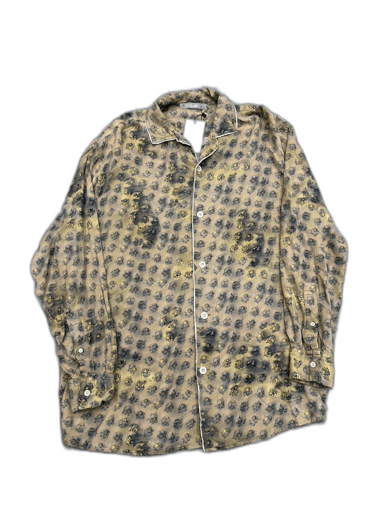 Acne Studios Acne Studios Floral Print Button-Up Shirt Size US L / EU 52-54 / 3 - 1 Thumbnail