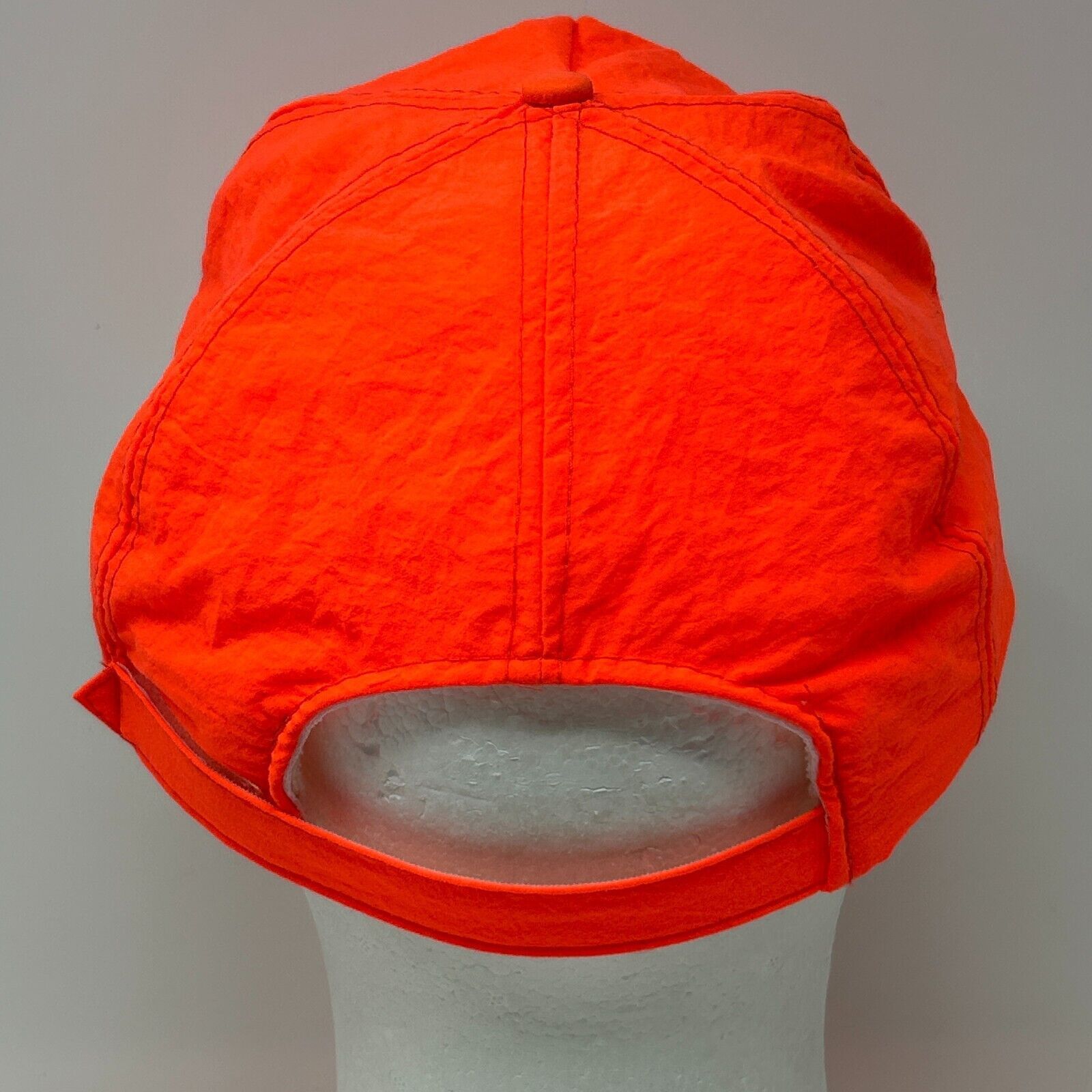 Vintage Vintage 90s Blank Hat Baseball Cap Roping Rope Blaze Orange Size ONE SIZE - 3 Thumbnail