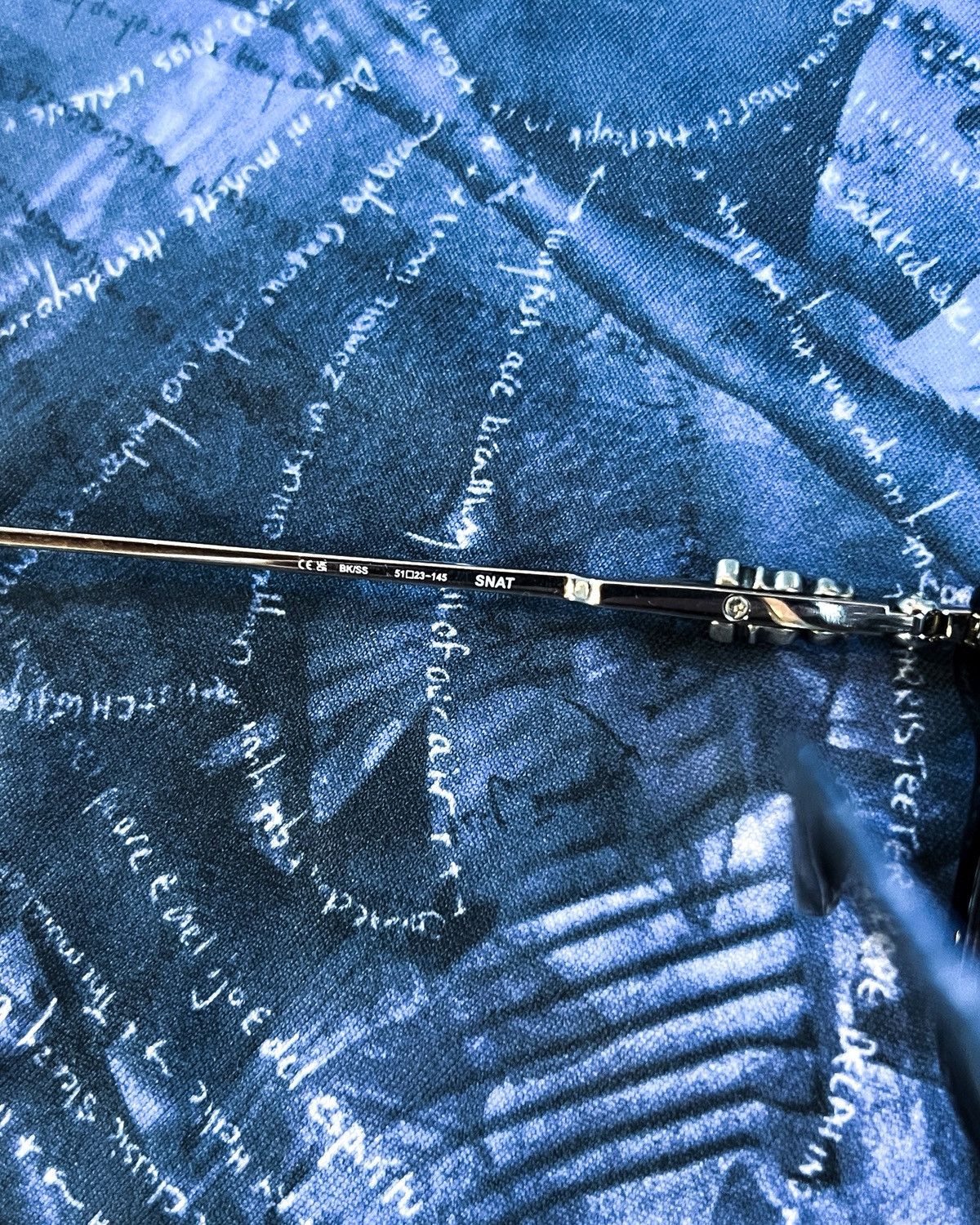 Chrome Hearts ‘SNAT’ SILVER DAGGER GLASSES Size ONE SIZE - 11 Thumbnail
