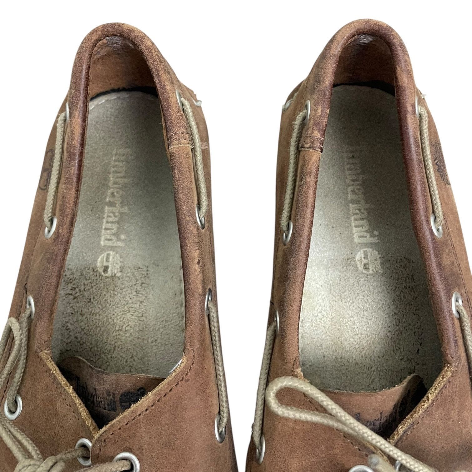 Timberland Timberland Mens Brown Genuine Leather Boat Shoes Size US 9.5 / EU 42-43 - 7 Thumbnail