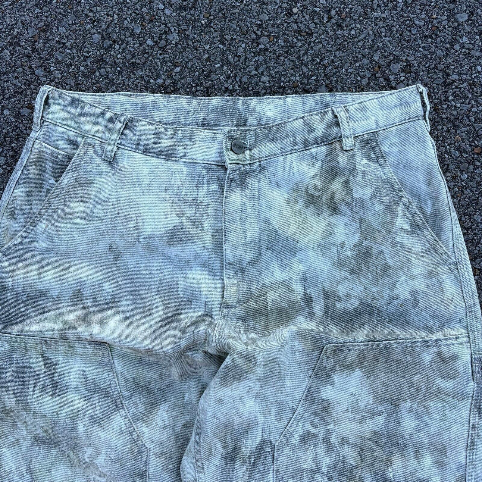 Carhartt Vintage Carhartt camo acid wash double knees Size US 34 / EU 50 - 7 Thumbnail