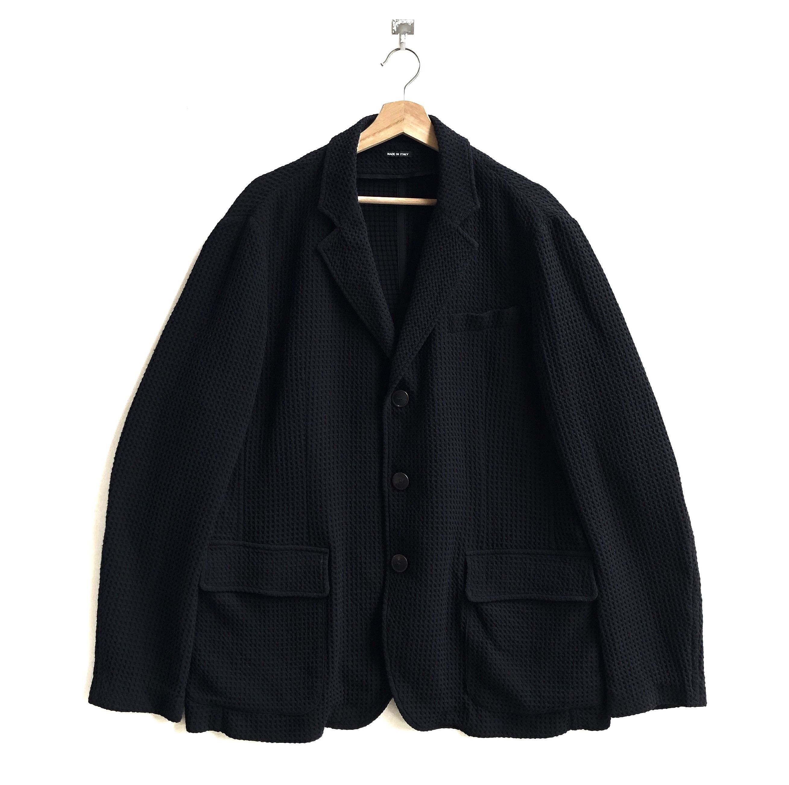 Giorgio Armani A/W2012 KNIT TEXTURED LUXE COAT Size US L / EU 52-54 / 3 - 1 Thumbnail