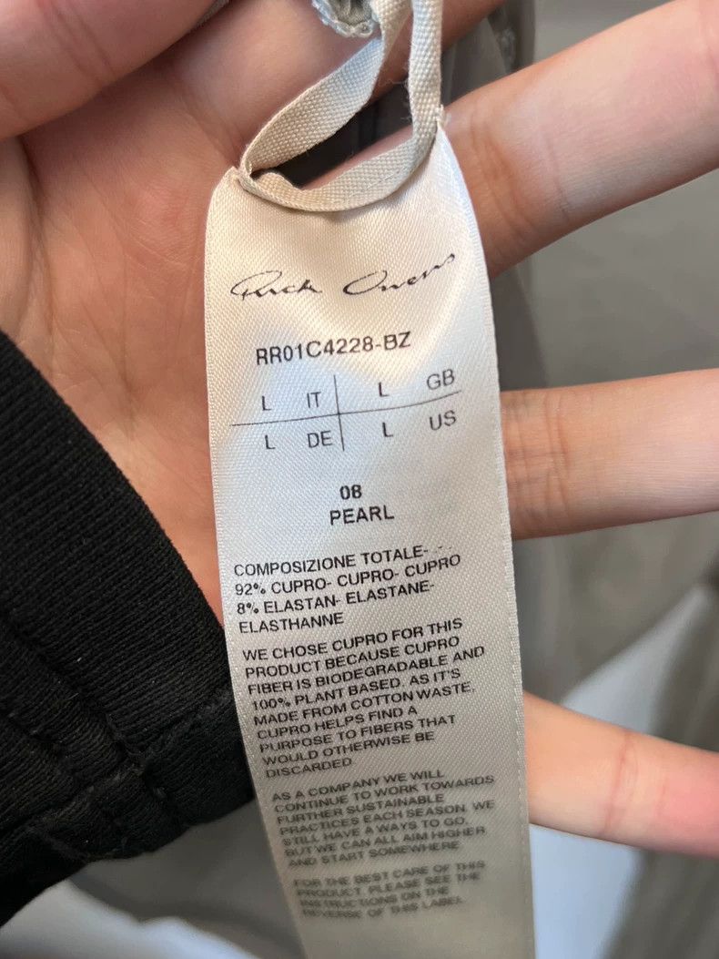 Rick Owens rick Owens 23 Show Semitransparent Bottom Long Sleeve Size US L / EU 52-54 / 3 - 5 Thumbnail