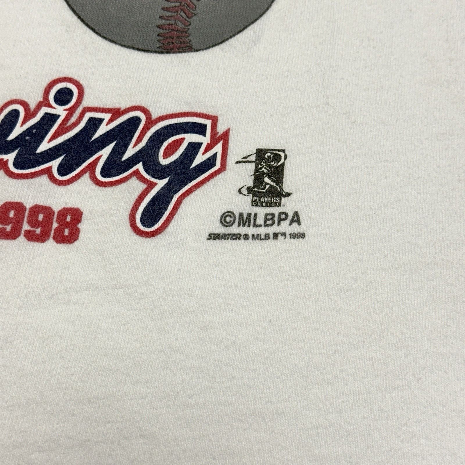 Starter Vintage 90s Mark McGwire Starter T Shirt Mens Large 21x27 Size US L / EU 52-54 / 3 - 7 Thumbnail