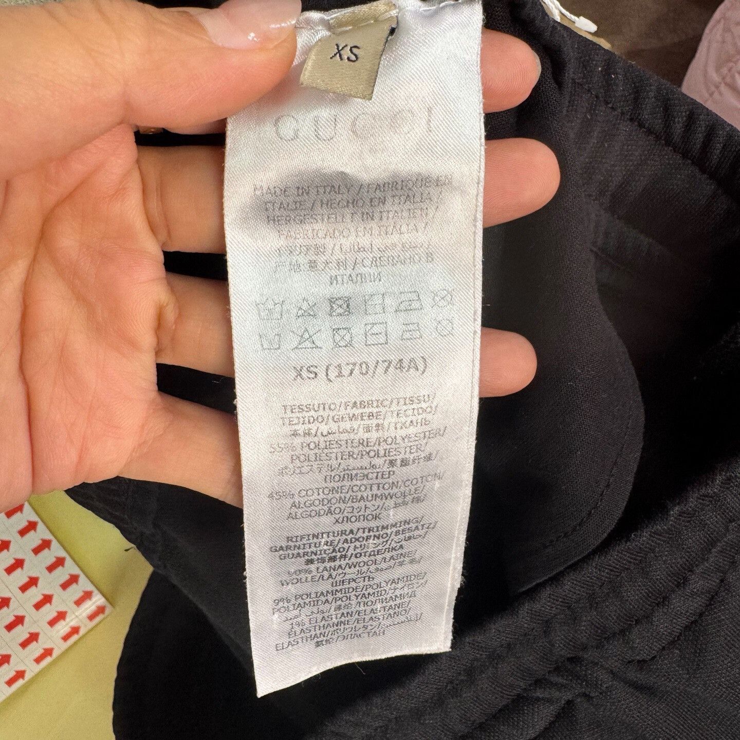 Gucci gucci classic black logo side pants Size US 26 / EU 42 - 3 Thumbnail