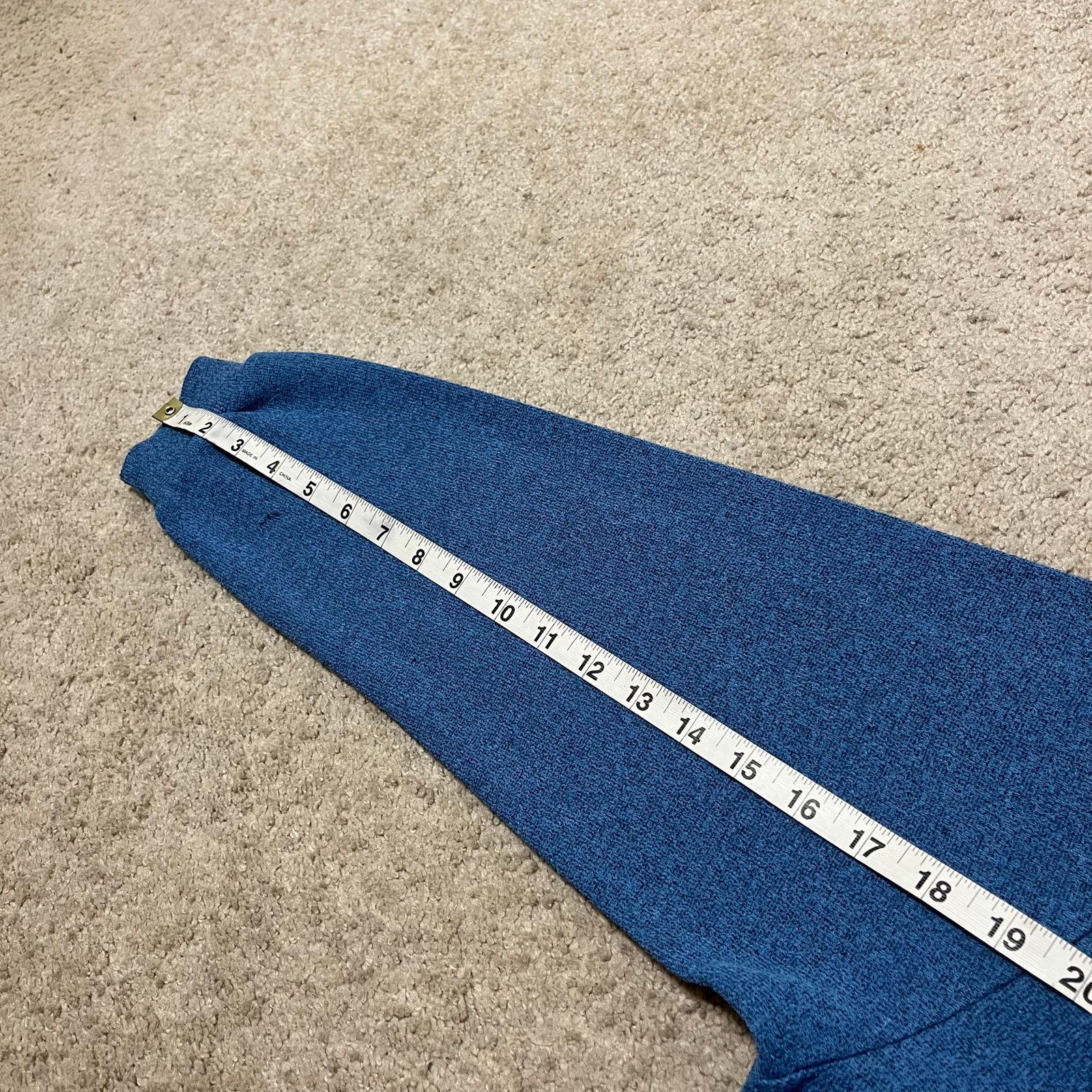 Other Vintage Sundance Zip Detail Blue Crewneck Sweatshirt Large Size L / US 10 / IT 46 - 6 Thumbnail