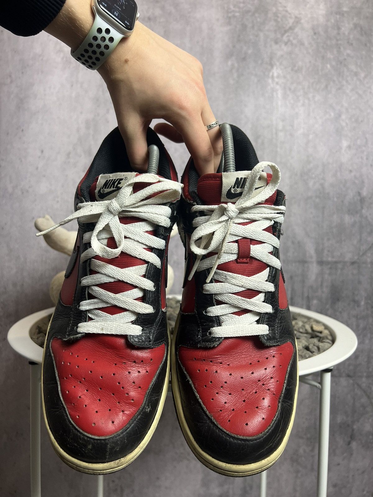 Nike × Vintage Vintage Nike dunk low „red panda” bred Size US 11 / EU 44 - 5 Thumbnail