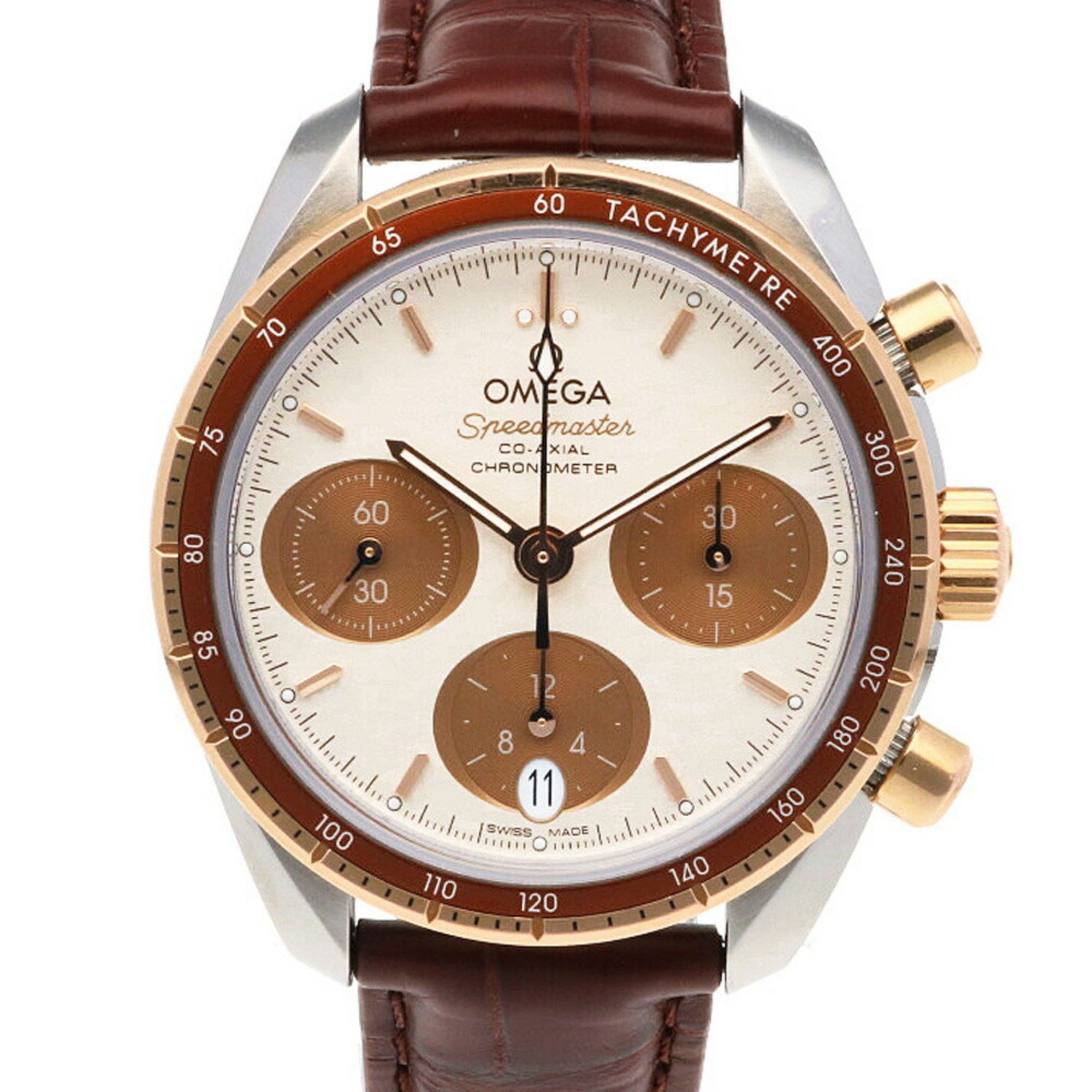 image of Omega Speedmaster Co-Axial Chronometer Watch Stainless Steel 32423385002002 Automatic Men's Omega R
