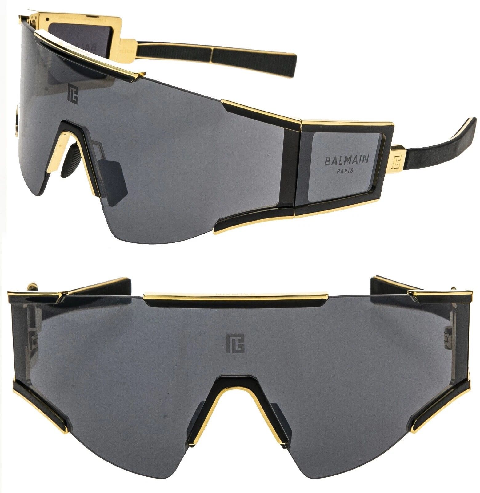 Balmain BALMAIN FLECHE BY AKONI BPS138 Titanium Gold Black BPS 138 Size ONE SIZE - 1 Thumbnail