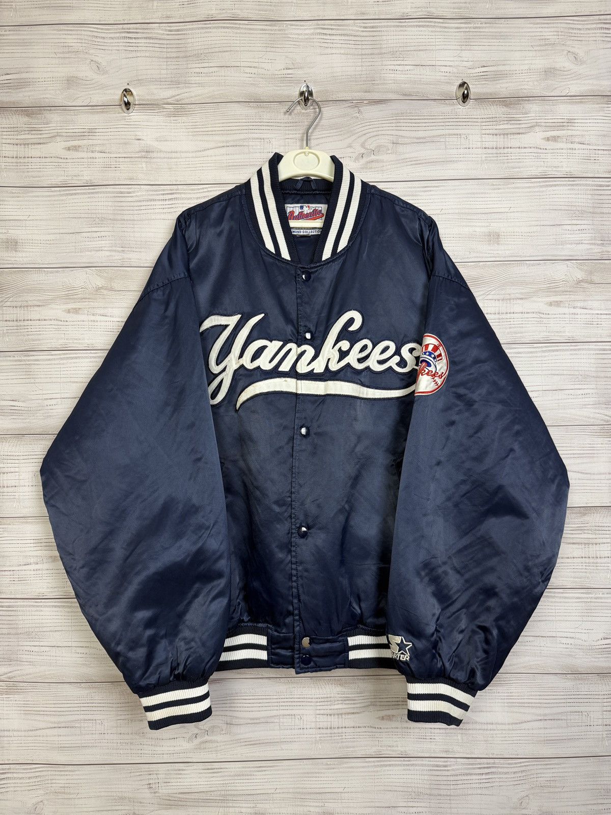New York Yankees Vintage Starter New York Yankees MLB Jacket Size US XL / EU 56 / 4 - 1 Thumbnail