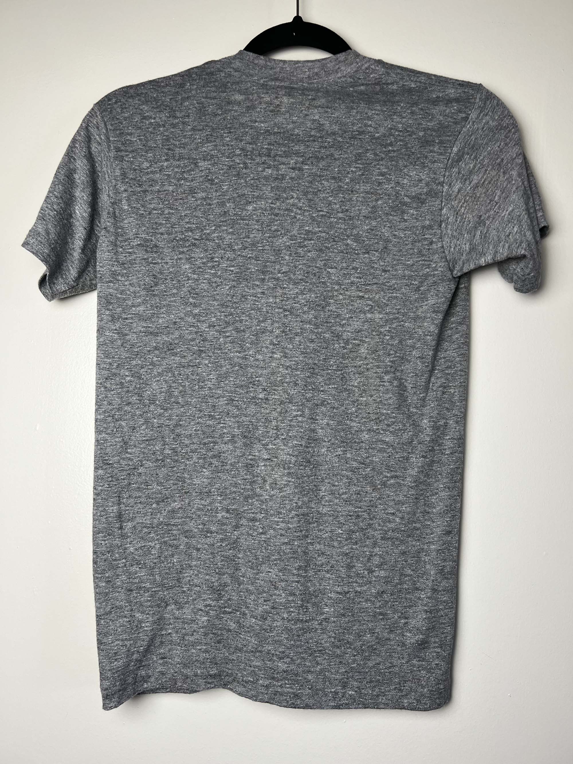 Vintage Vintage 1980's Iowa Hawkeyes Logo Single Stitch T-Shirt Size M / US 6-8 / IT 42-44 - 7 Thumbnail