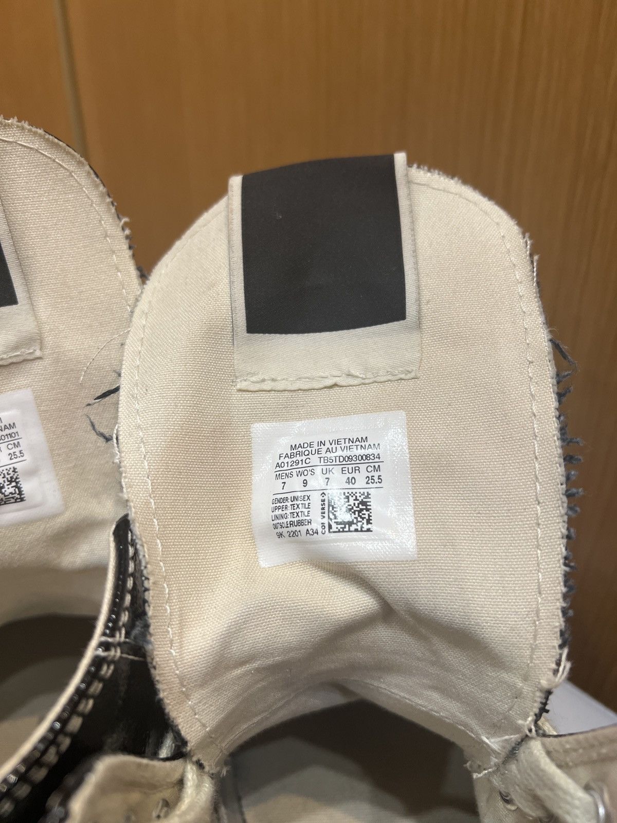 Converse × Rick Owens Drkshdw Rick Owens DRKSHDW TURBODRK Converse sneakers Size US 7 / EU 40 - 6 Thumbnail