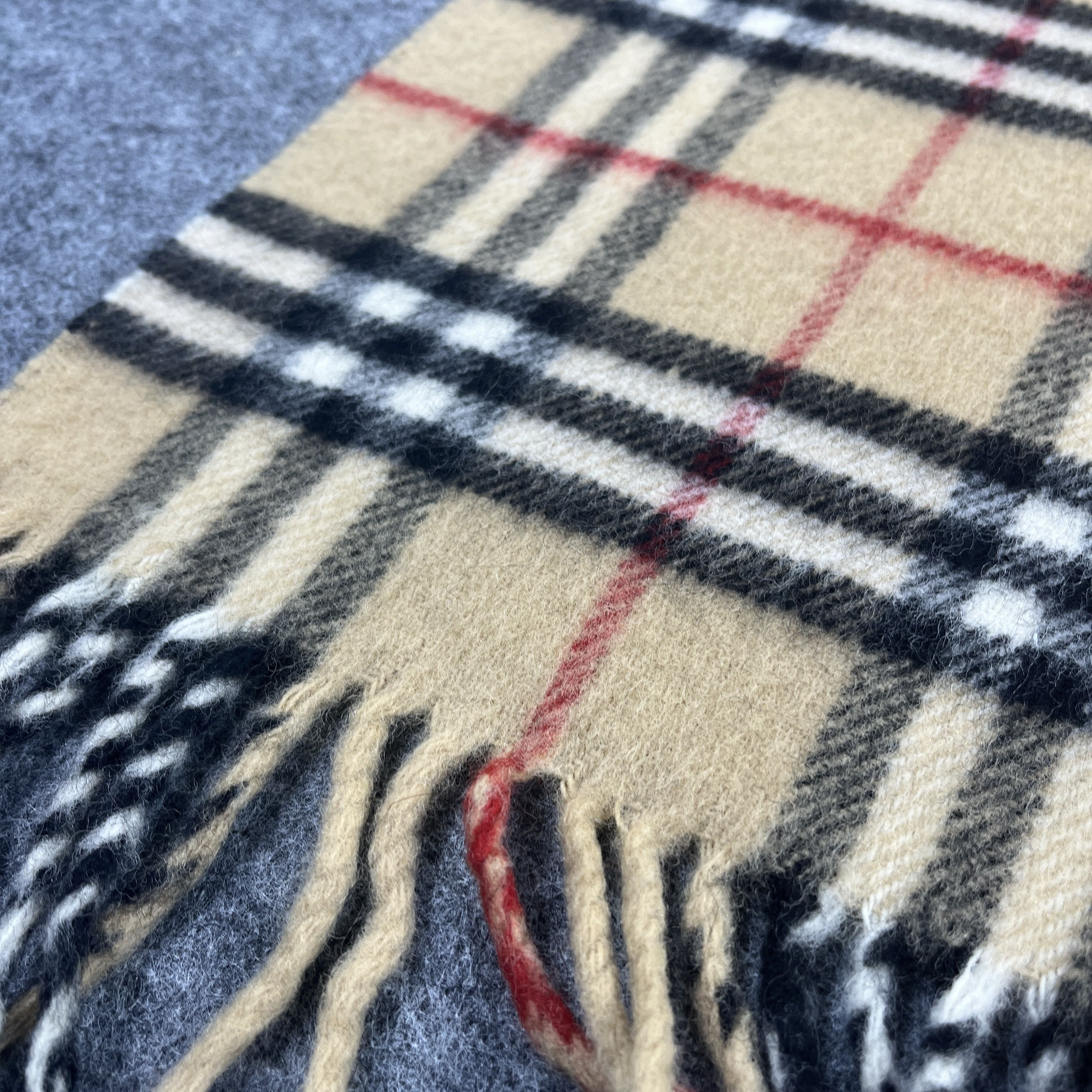 Burberry × Vintage Vintage Burberry Stole / Scarf / Muffler / Neckwear T986 Size ONE SIZE - 5 Thumbnail