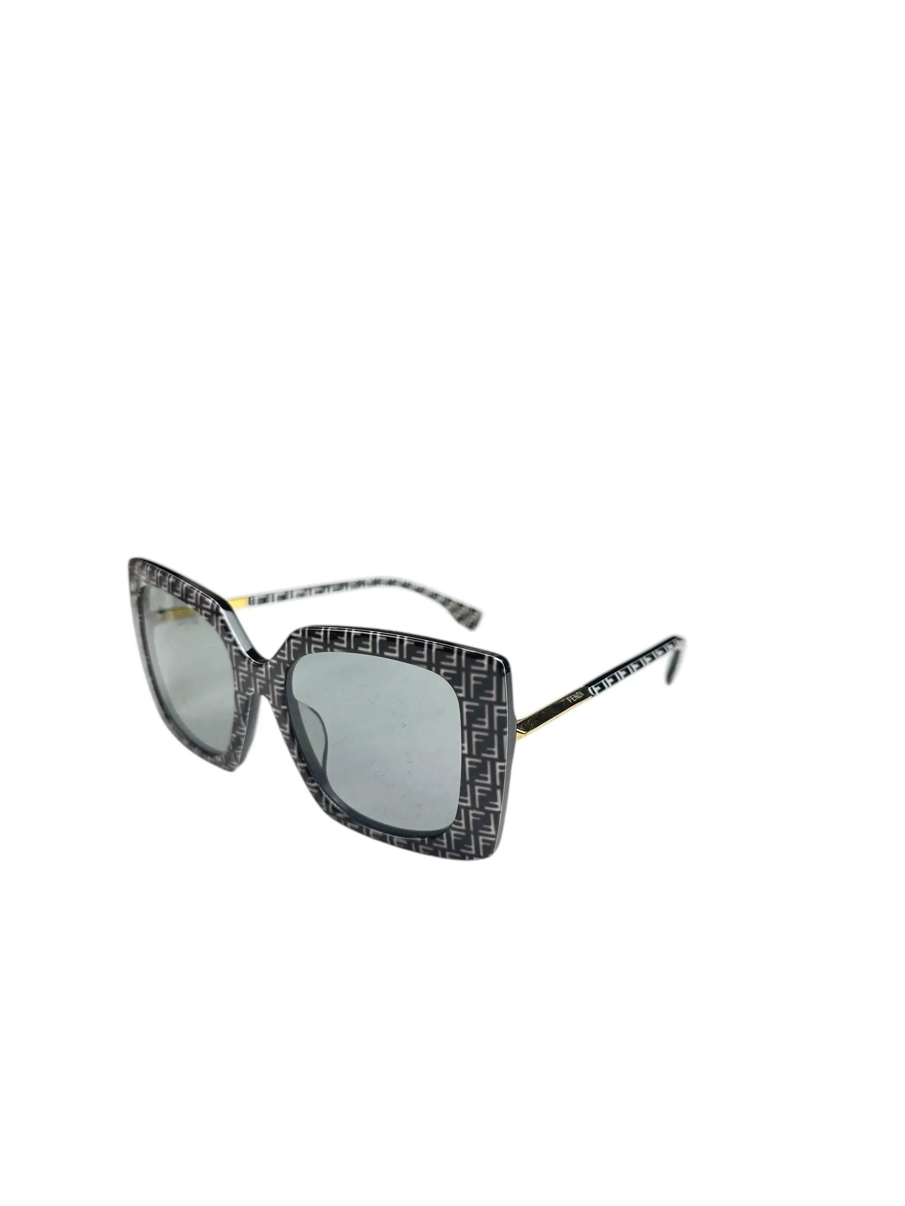 Fendi Fendi monogram gold sunglasses Size ONE SIZE - 2 Thumbnail