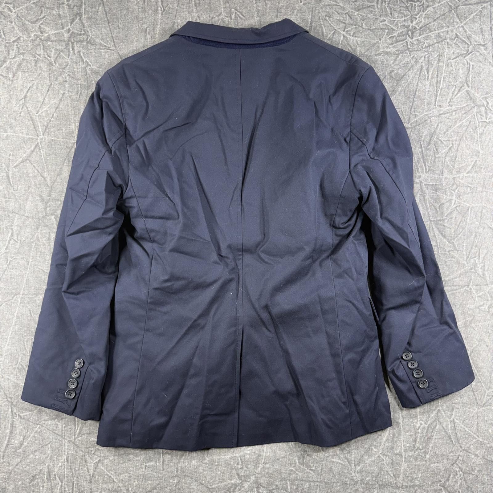 Zara Zara Blazer Men's M Navy Essentials Size 38R - 7 Thumbnail