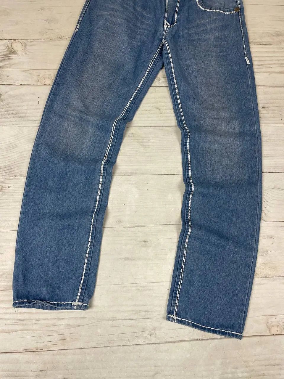 True Religion Vintage True Religion Straight Denim Jeans Japan Baggy 90s Size US 32 / EU 48 - 7 Thumbnail
