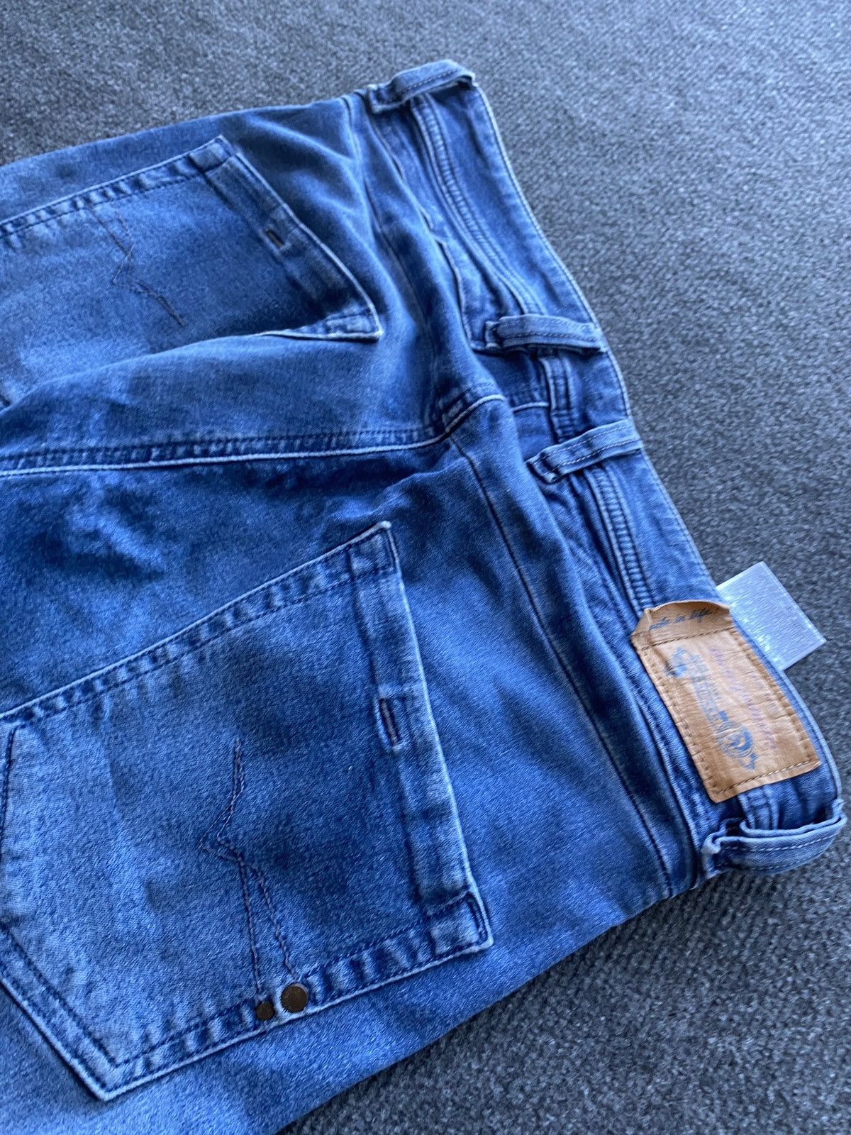 Diesel 🔥Opium Punk Gothic Diesel Blue Jeans Belther-R Slim 30 Size US 30 / EU 46 - 15 Thumbnail