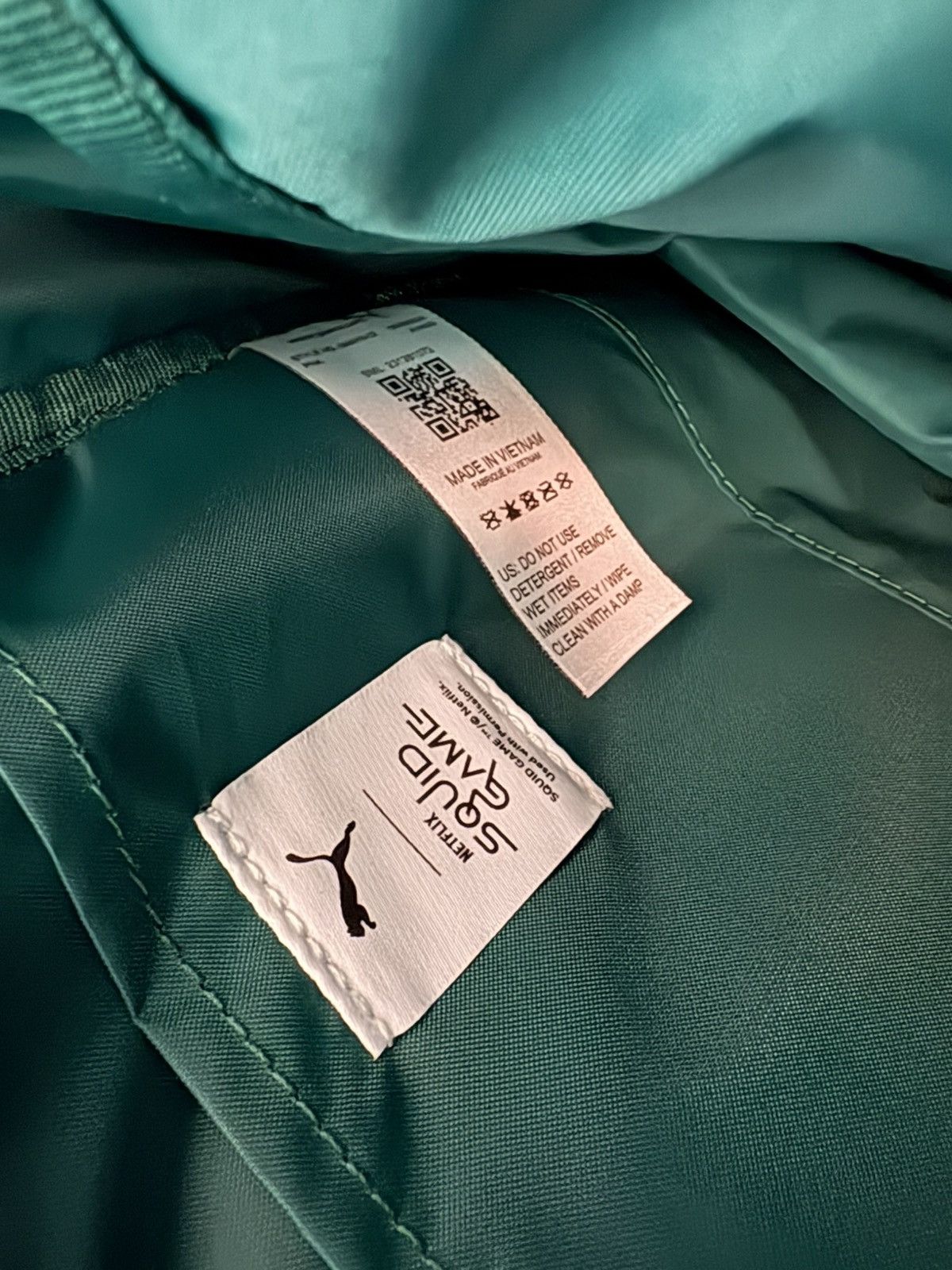 Puma PUMA X SQUID GAME BACKPACK - GREEN / 090918-02 Size ONE SIZE - 10 Thumbnail
