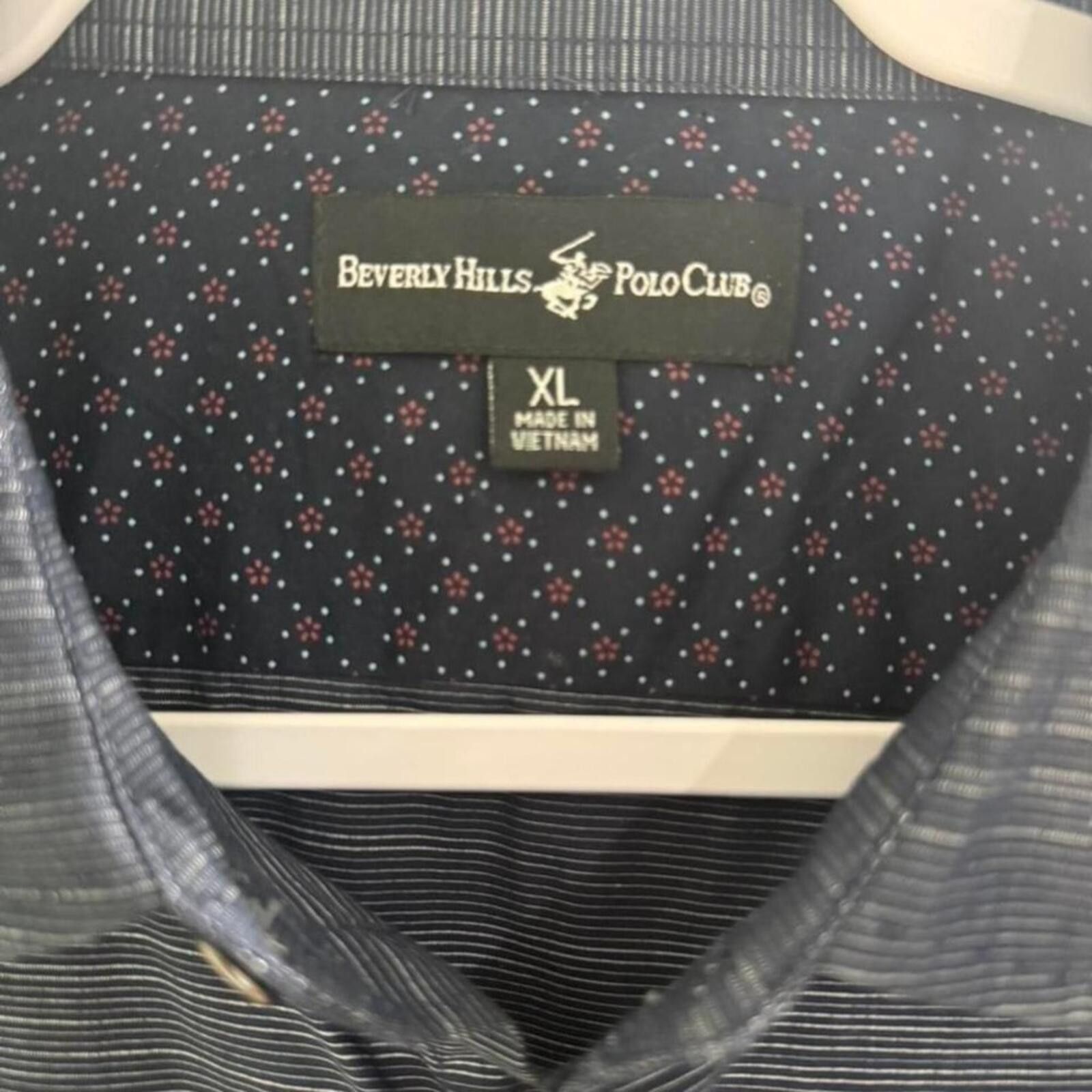 Beverly Hills Polo Club Beverly Hills Polo Club black button up shirt Size XL Size US XL / EU 56 / 4 - 3 Thumbnail