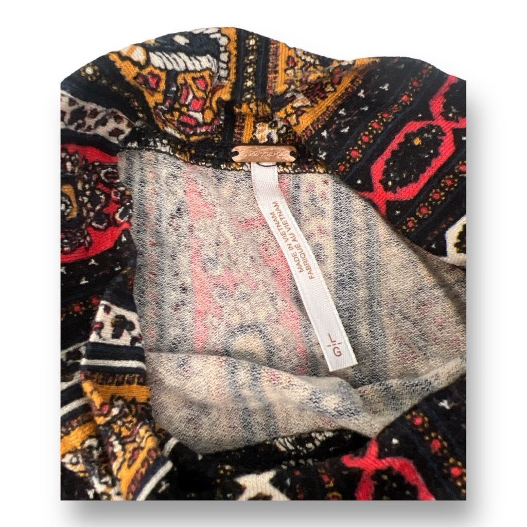 Free People Free People Donatello Turtleneck Printed Top Size Large Size L / US 10 / IT 46 - 7 Thumbnail