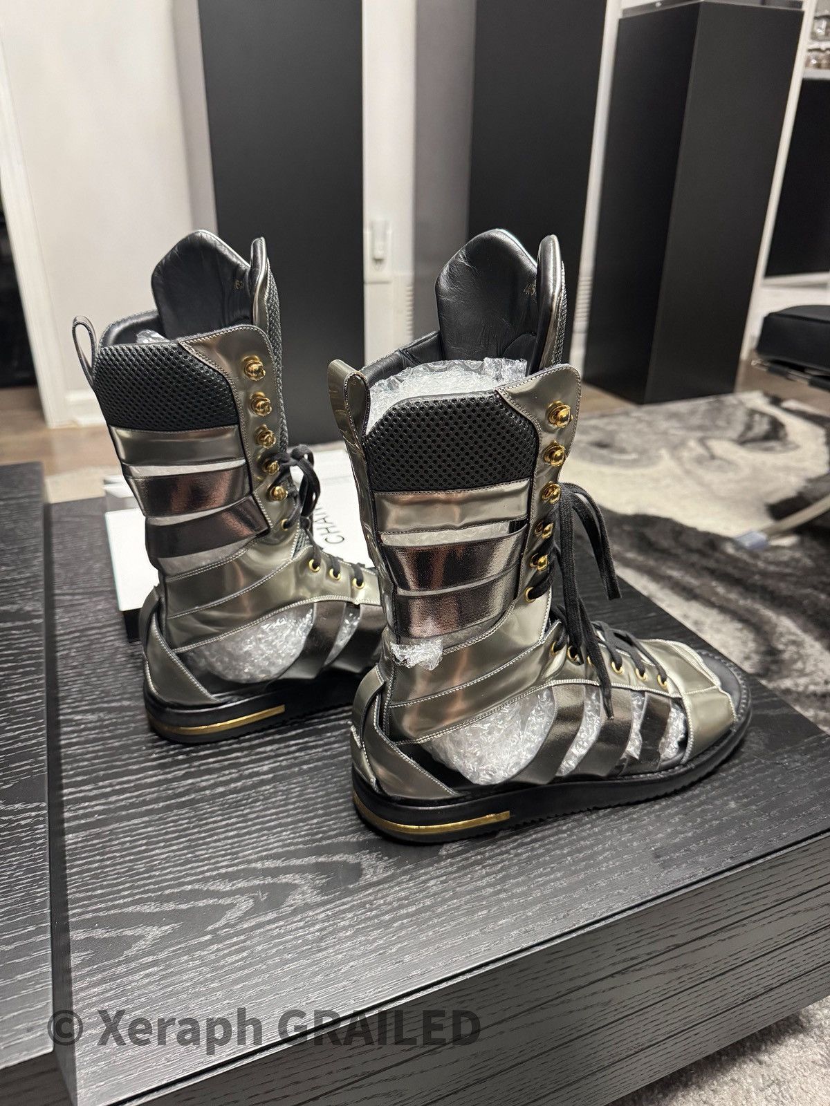 Versace Versace SS13 Runway Gladiator Sandals Sz 43 EU 10 US Size US 10 / EU 43 - 5 Thumbnail