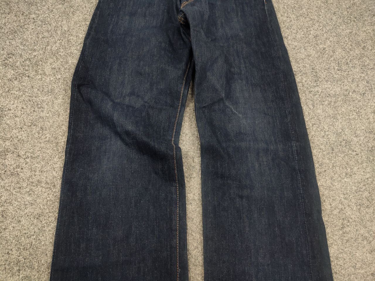 Japanese Brand Vintage D.H. Tribute Japanese Selvedge Faded Denim Jeans Size US 32 / EU 48 - 6 Thumbnail
