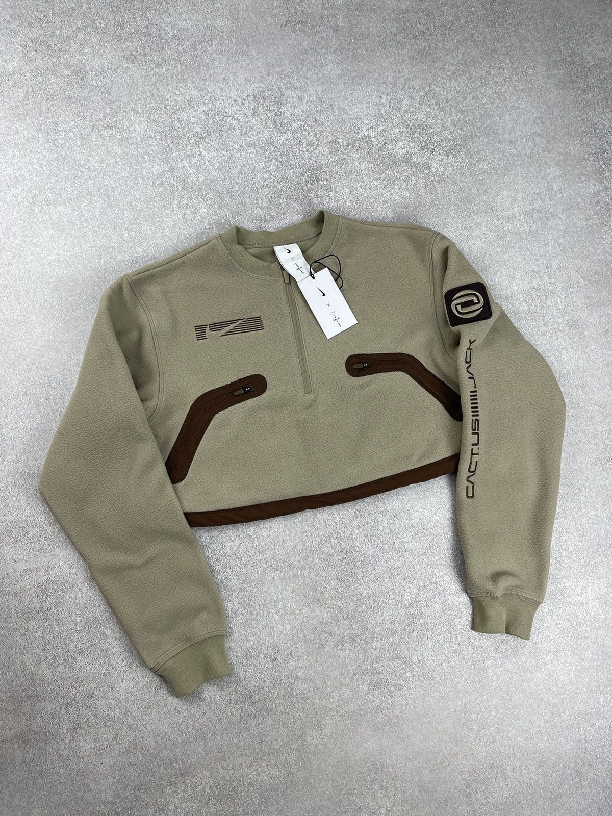 Nike × Travis Scott Nike x Travis Scott NRG Cactus Fleece Pullover Sweatshirt M Size M / US 6-8 / IT 42-44 - 7 Thumbnail
