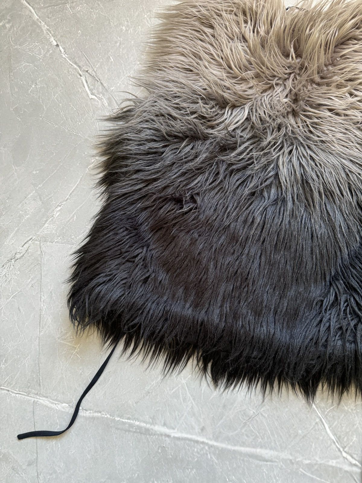 Hysteric Glamour Vtg Fuzzy Fur Vest y2k If Six Was Nine LGB Rick Owens Style Size M / US 6-8 / IT 42-44 - 11 Thumbnail