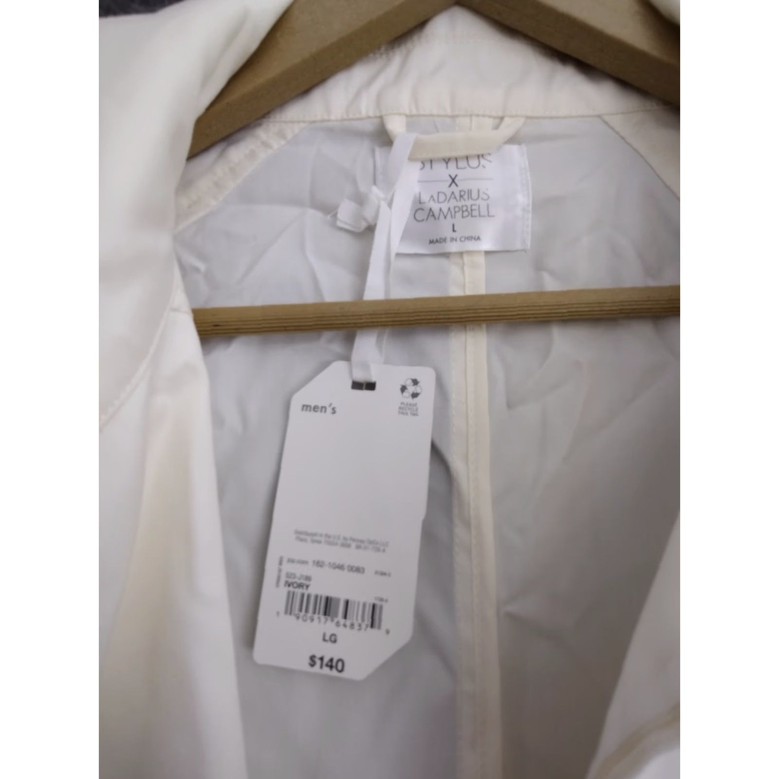 Vintage St stylus Trench Coat Ivory L Pockets Button Men Vintage No Size US L / EU 52-54 / 3 - 5 Thumbnail