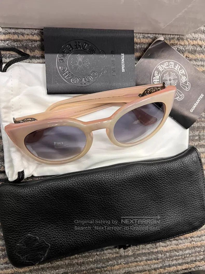 Chrome Hearts Chrome Hearts Guardian Cross Sunglasses with Chrome Hearts Size ONE SIZE - 2 Thumbnail