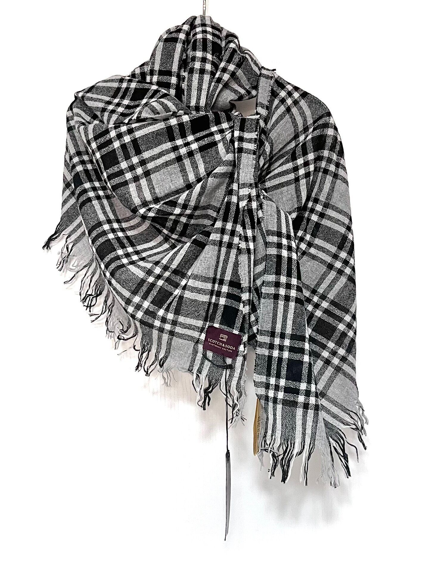 Scotch & Soda Scotch & Soda Pure Wool Oversized Scarf Size ONE SIZE - 1 Thumbnail