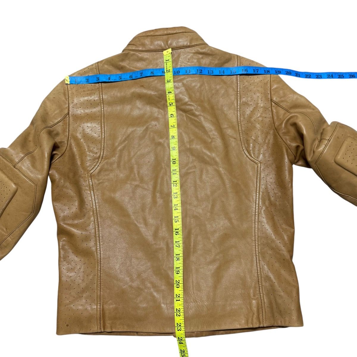Gucci Gucci By Tom Ford Leather Moto Jacket Patina Size US M / EU 48-50 / 2 - 24 Thumbnail