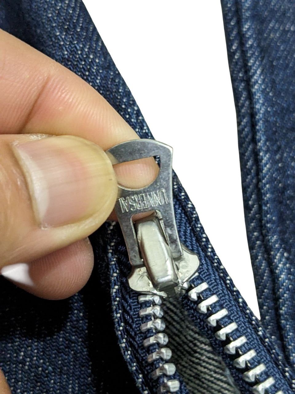 STUDIOUS STUDIOUS BLUE INDIGO DENIM PANT LOWER SIDE UNIVERSAL ZIPPER Size US 29 - 4 Thumbnail
