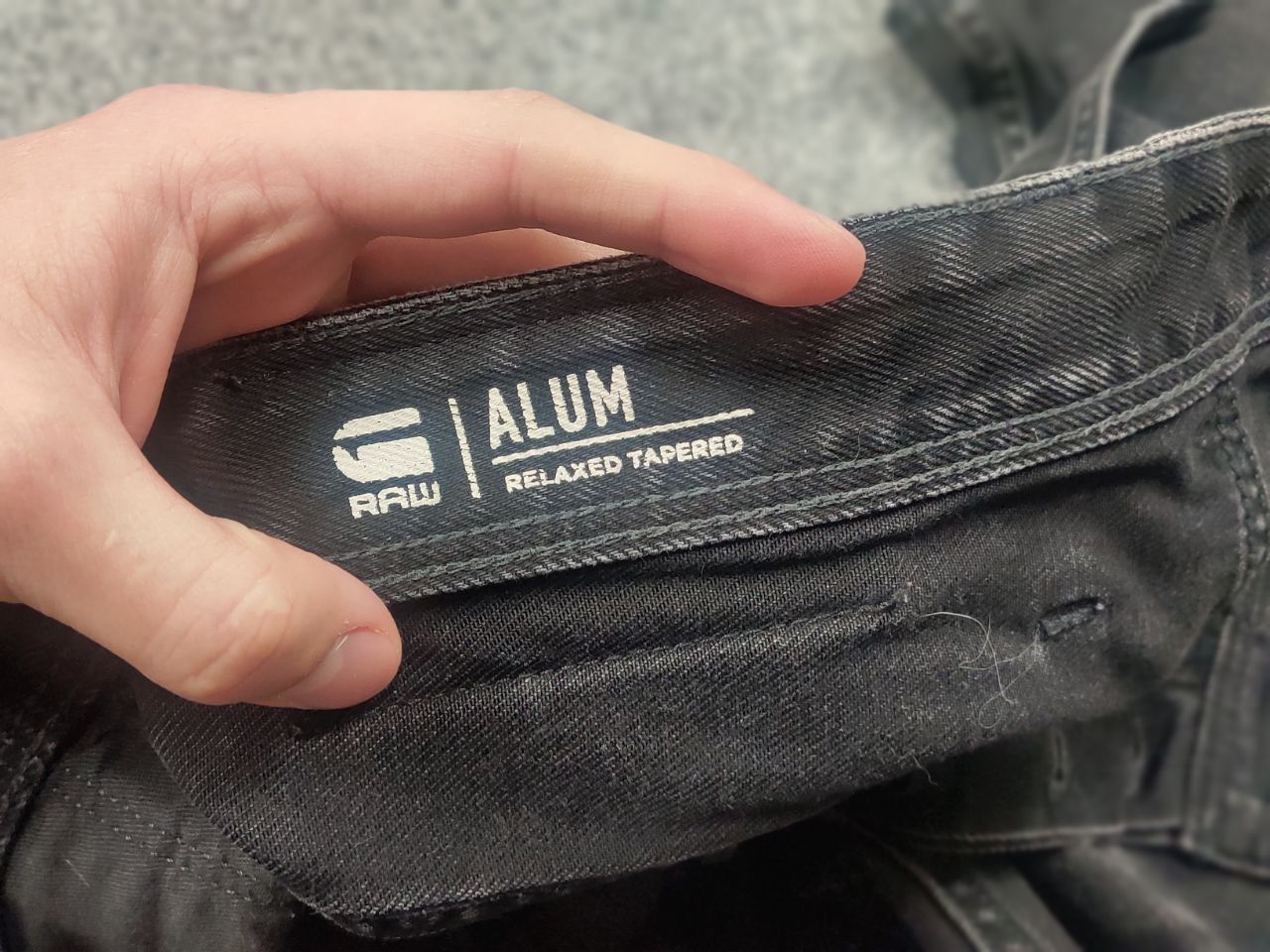 G-Star G Star Raw Alum Relaxed Straight Fit Distressed Denim Jeans Size US 31 - 15 Thumbnail