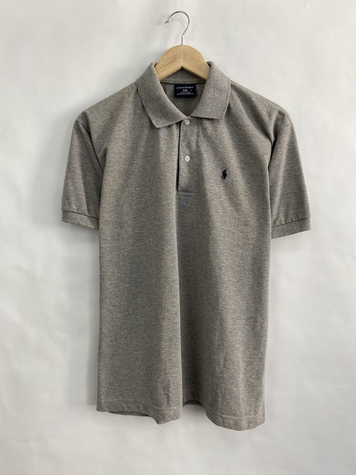 Polo Ralph Lauren 🇺🇸 Vintage Polo Sport Ralph Lauren polo t-shirt retro Size US L / EU 52-54 / 3 - 2 Thumbnail