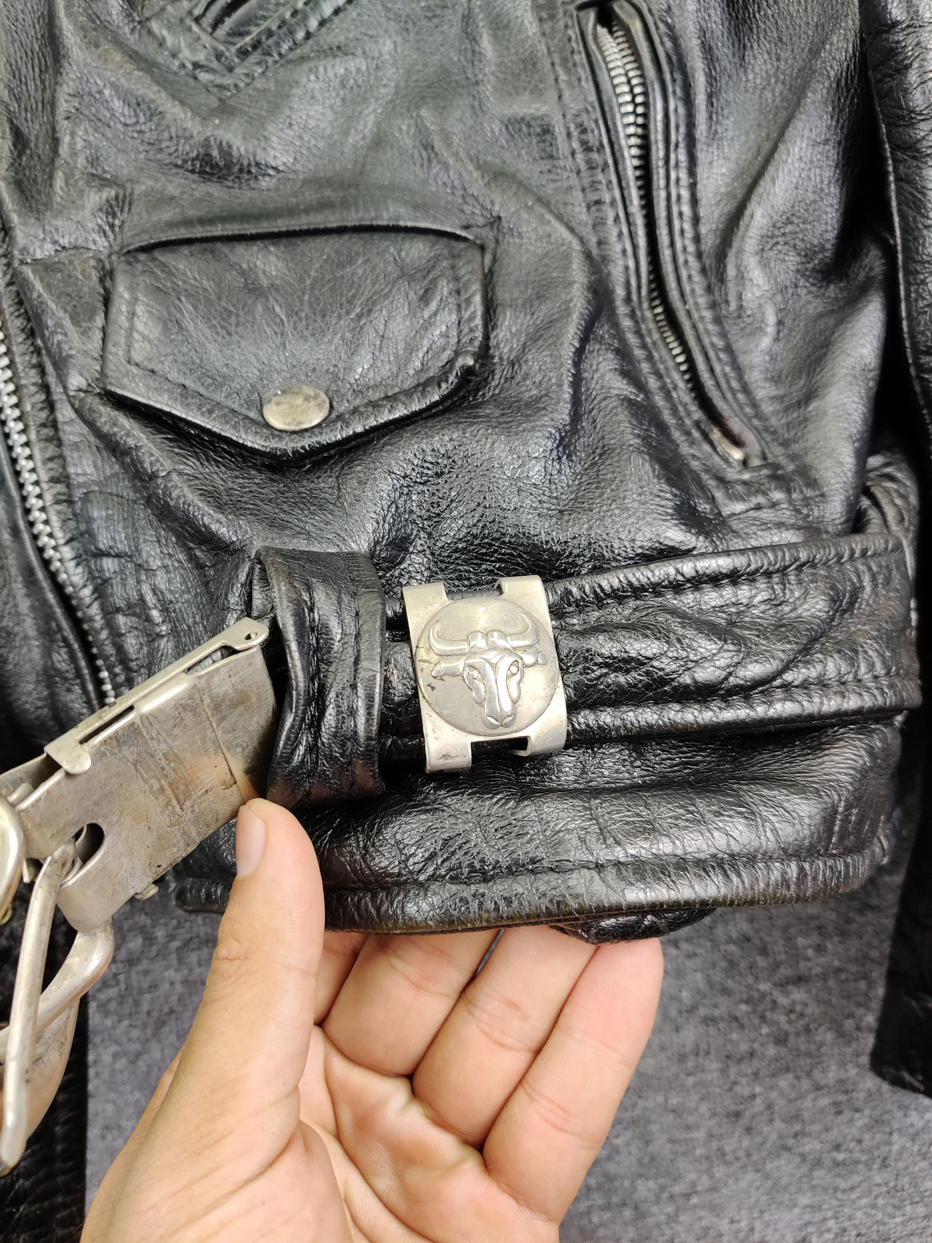Vintage Vintage Unik Leather Motorcycle Jacket Like Perfecto Size US M / EU 48-50 / 2 - 8 Thumbnail