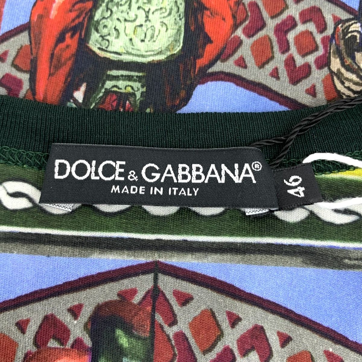 Dolce & Gabbana Dolce & Gabbana Court Printed Short Sleeve T-shirt K26WX Size US S / EU 44-46 / 1 - 5 Thumbnail
