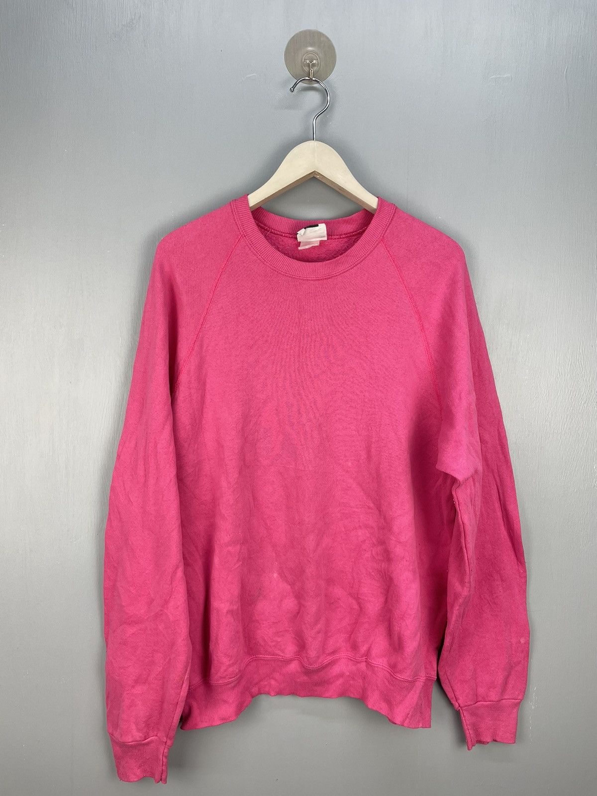 Lee Vintage 80s plain sweatshirt Size US XL / EU 56 / 4 - 1 Thumbnail