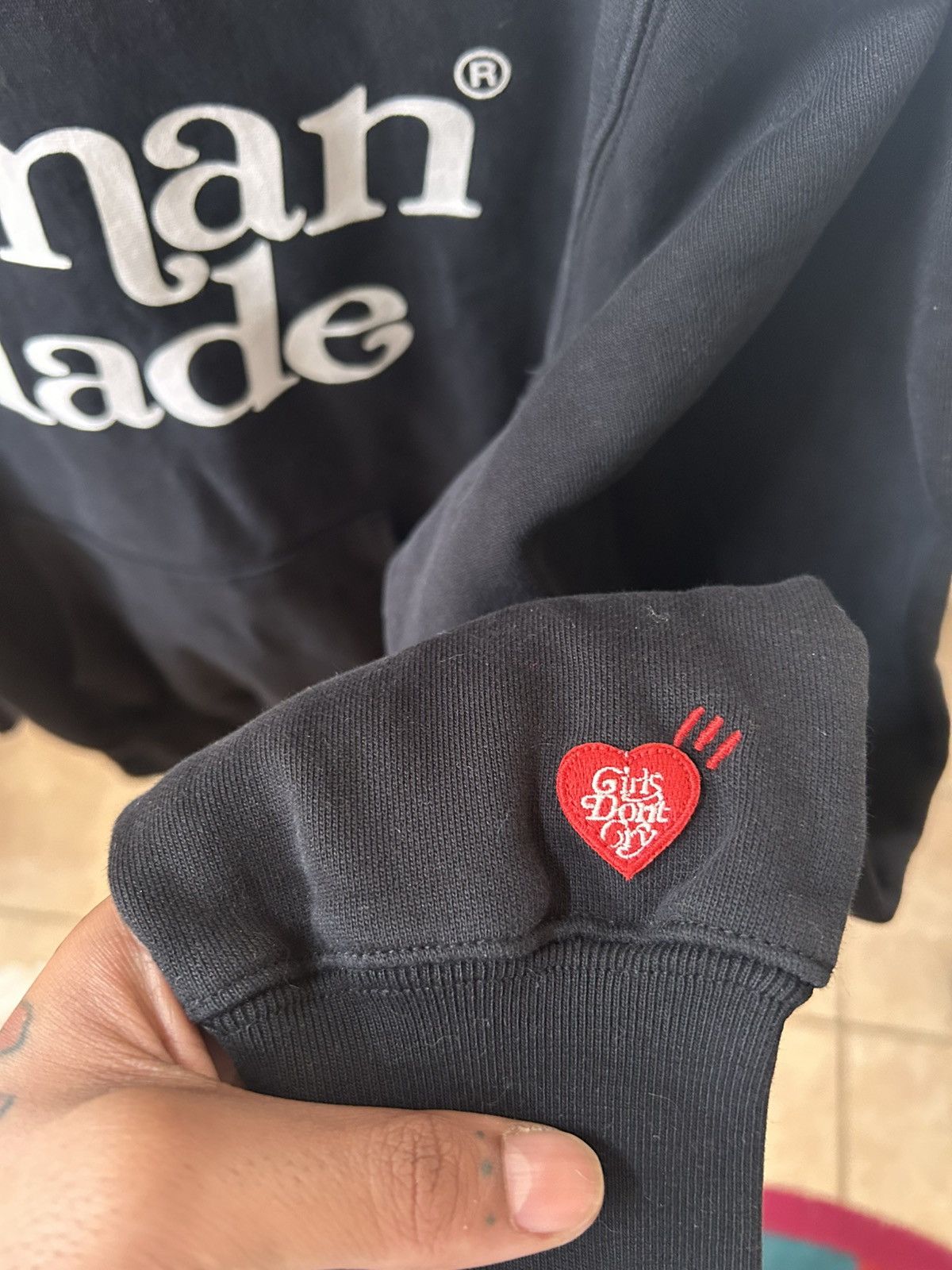 Human Made Human Made Girls Don’t Cry Hoodie Size US S / EU 44-46 / 1 - 2 Thumbnail