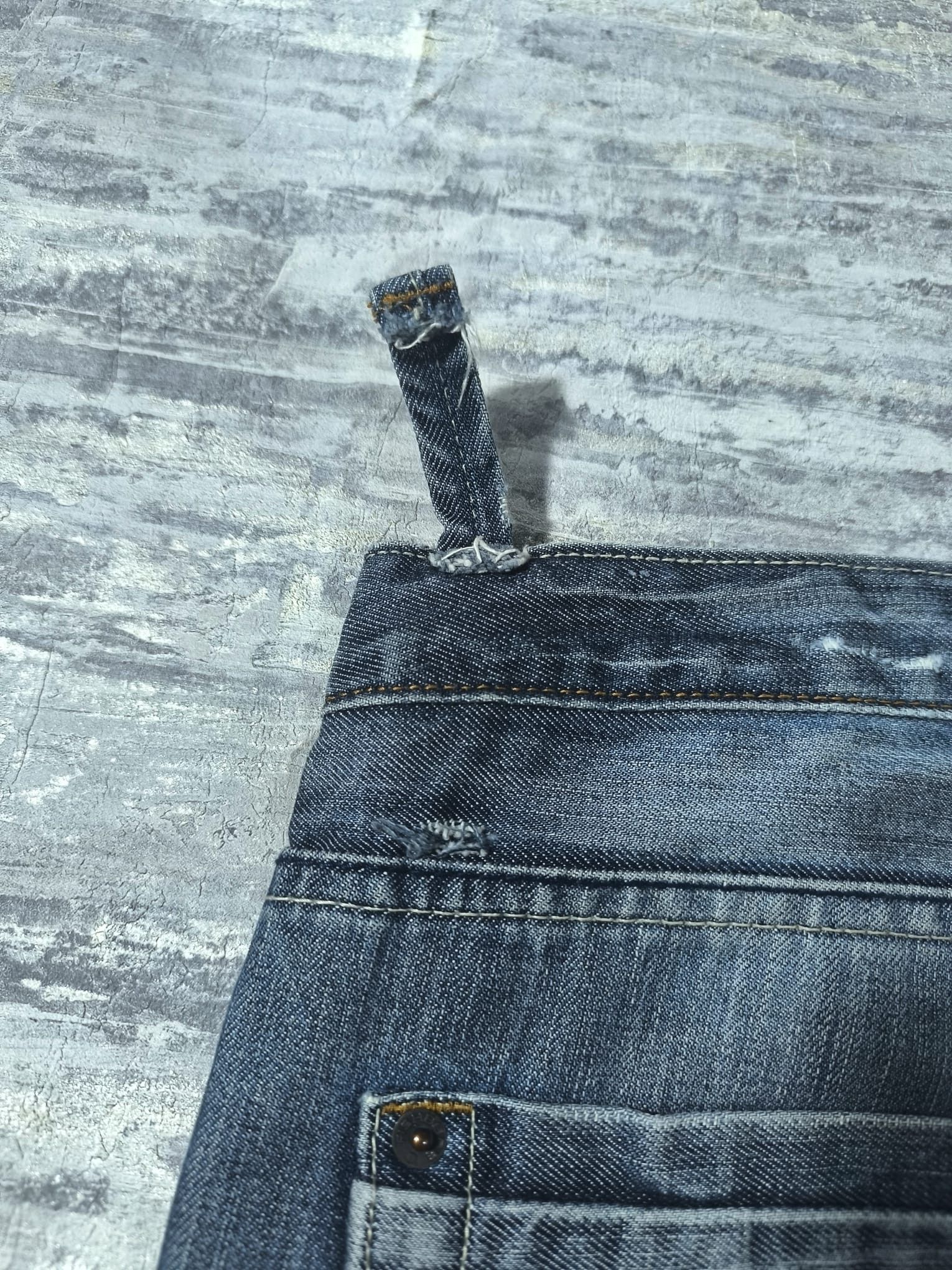 Other Fishbone Y2k Grunge Jeans Unhemmed Distressed Size US 36 / EU 52 - 5 Thumbnail