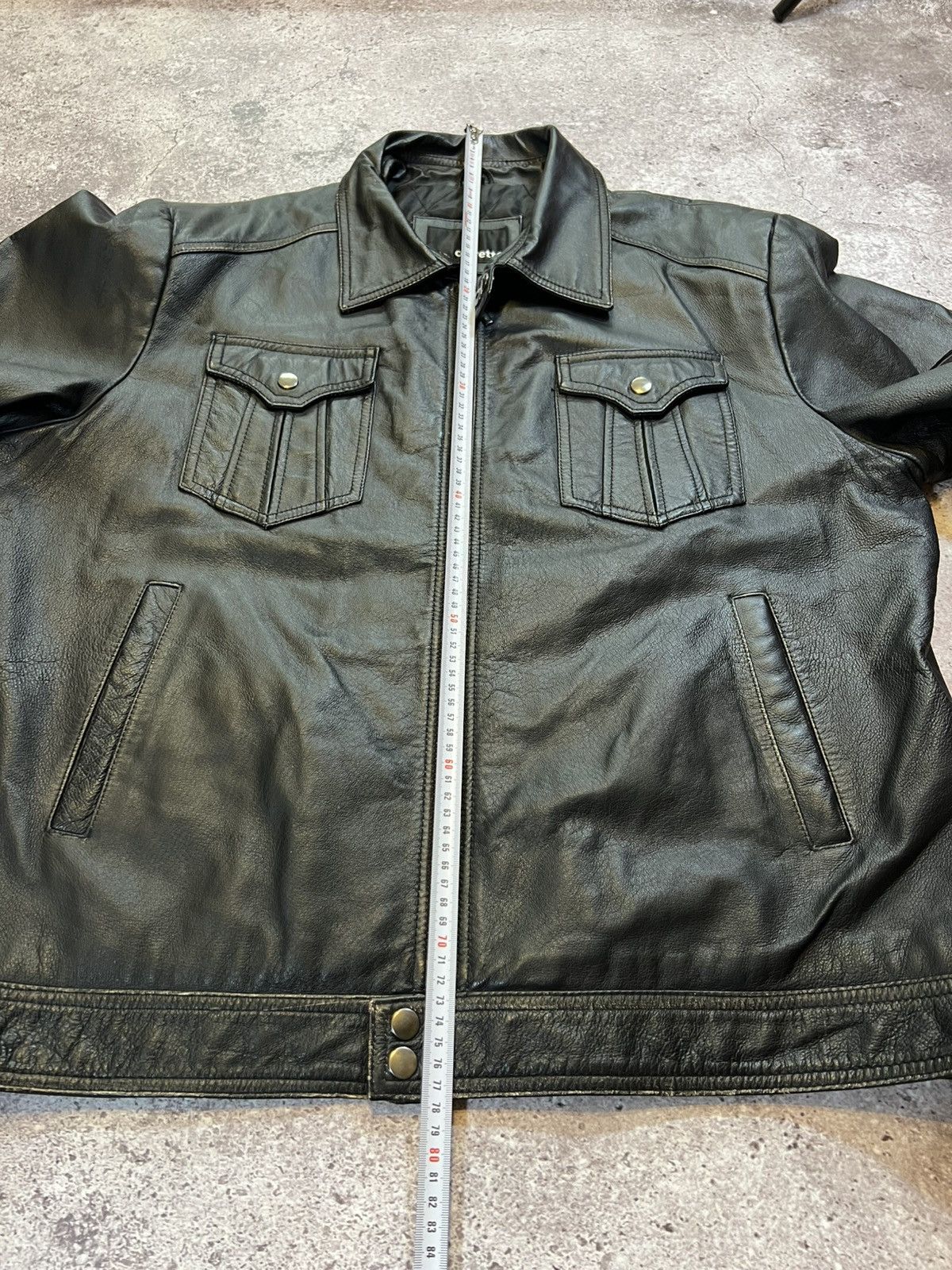 Genuine Leather VTG Rare Army Air Force Military Pilot Leather Jacket Size US XL / EU 56 / 4 - 16 Thumbnail